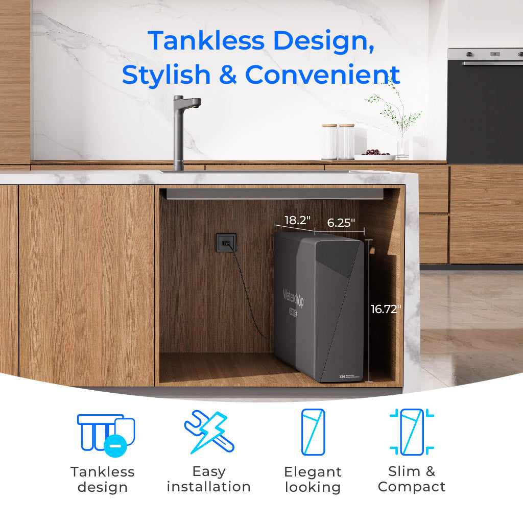 Waterdrop X Series Reverse Osmosis System, X14