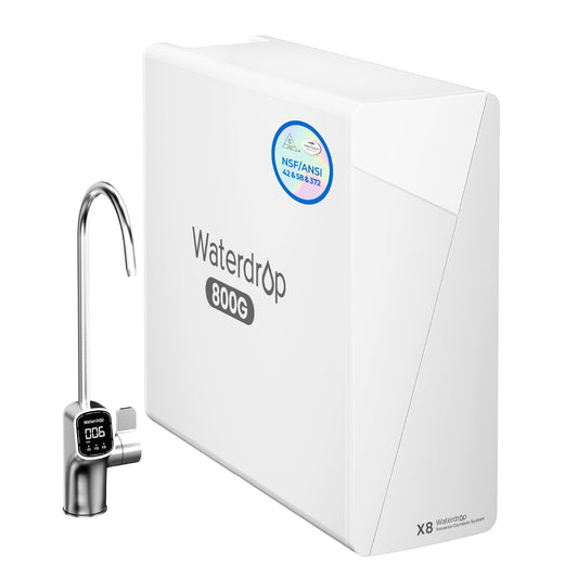 Waterdrop X Series Reverse Osmosis System, X8